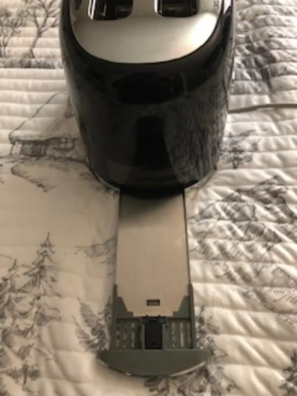 SMEG 2 Slice Toaster Enamel Black Retro Style With Box